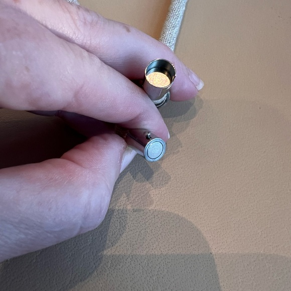 Anthropologie Linen and Brass Choker. - Picture 6 of 8